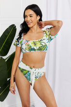 Load image into Gallery viewer, Vacay Ready Puff Sleeve Bikini in Floral