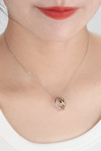 Load image into Gallery viewer, Cubic Zirconia Ring Pendant Necklace