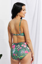 Load image into Gallery viewer, Take A Dip Twist High-Rise Bikini in Sage