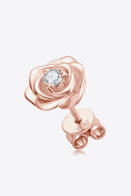 Load image into Gallery viewer, Moissanite Flower 925 Sterling Silver Earrings