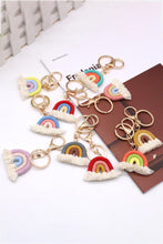 Load image into Gallery viewer, Rainbow Fringe Keychain Assorted 4-Pack