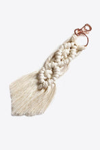Load image into Gallery viewer, Macrame Fringe Keychain Assorted 4-Pack