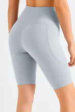 Load image into Gallery viewer, Feel Like Skin Elastic Waistband Pocket Biker Shorts