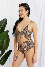 Load image into Gallery viewer, Marina West Swim Lost At Sea Cutout One-Piece Swimsuit