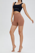 Load image into Gallery viewer, Wide Waistband Sports Biker Shorts