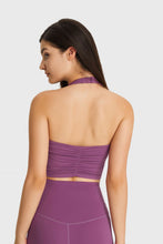 Load image into Gallery viewer, Breathable Halter Neck Sports Bra