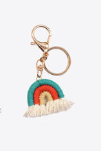 Load image into Gallery viewer, Rainbow Fringe Keychain Assorted 4-Pack