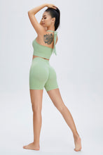 Load image into Gallery viewer, Wide Waistband Sports Biker Shorts