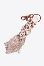Load image into Gallery viewer, Macrame Fringe Keychain Assorted 4-Pack