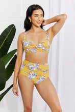 Load image into Gallery viewer, Take A Dip Twist High-Rise Bikini in Mustard