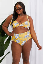 Load image into Gallery viewer, Take A Dip Twist High-Rise Bikini in Mustard