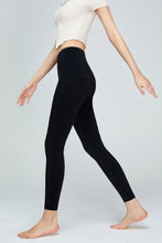 Load image into Gallery viewer, Seam Detail Wide Waistband Sports Leggings