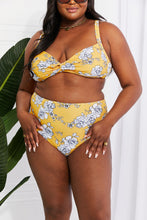 Load image into Gallery viewer, Take A Dip Twist High-Rise Bikini in Mustard