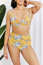Load image into Gallery viewer, Take A Dip Twist High-Rise Bikini in Mustard