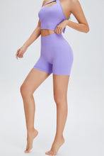 Load image into Gallery viewer, Wide Waistband Sports Biker Shorts