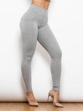 Load image into Gallery viewer, Full Size Zip Detail High Waist Leggings