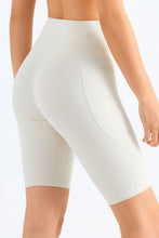 Load image into Gallery viewer, Feel Like Skin Elastic Waistband Pocket Biker Shorts