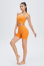 Load image into Gallery viewer, Wide Waistband Sports Biker Shorts
