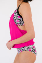 Load image into Gallery viewer, Cutout Crisscross Back Tankini Set