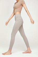 Load image into Gallery viewer, Seam Detail Wide Waistband Sports Leggings