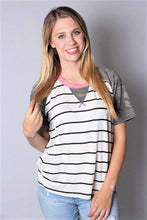 Load image into Gallery viewer, Cheyanne Short Sleeve V-Neck T-Shirt