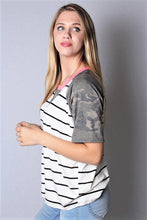 Load image into Gallery viewer, Cheyanne Short Sleeve V-Neck T-Shirt