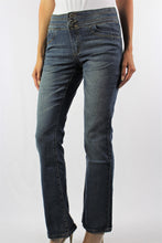 Load image into Gallery viewer, Blue Epic Light Denim Slim Boot Cut Jeans