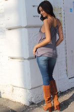 Load image into Gallery viewer, Sheryl's Embroidered Relaxed Fit Tank Top