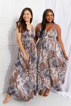 Load image into Gallery viewer, Sweet Generis Full Size Piecing It Together Printed Sleeveless Dress