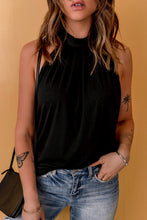 Load image into Gallery viewer, Velvet Grecian Sleeveless Top