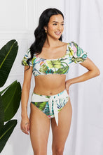 Load image into Gallery viewer, Vacay Ready Puff Sleeve Bikini in Floral