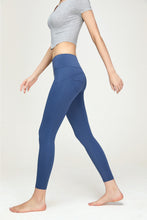 Load image into Gallery viewer, Seam Detail Wide Waistband Sports Leggings