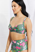 Load image into Gallery viewer, Take A Dip Twist High-Rise Bikini in Sage