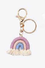 Load image into Gallery viewer, Rainbow Fringe Keychain Assorted 4-Pack