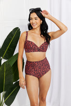 Load image into Gallery viewer, Take A Dip Twist High-Rise Bikini in Ochre