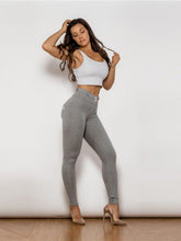 Load image into Gallery viewer, Full Size Contrast Detail High Waist Leggings