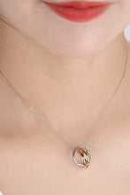 Load image into Gallery viewer, Cubic Zirconia Ring Pendant Necklace