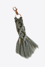 Load image into Gallery viewer, Macrame Fringe Keychain Assorted 4-Pack