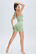 Load image into Gallery viewer, Wide Waistband Sports Biker Shorts