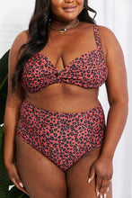 Load image into Gallery viewer, Take A Dip Twist High-Rise Bikini in Ochre