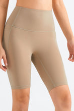 Load image into Gallery viewer, Feel Like Skin Elastic Waistband Pocket Biker Shorts