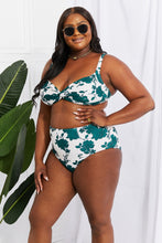 Load image into Gallery viewer, Take A Dip Twist High-Rise Bikini in Forest