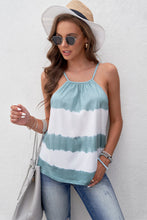 Load image into Gallery viewer, Tie-Dye Crochet Spliced Cami