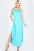 Load image into Gallery viewer, Sierra Maxi Dress Sleeveless with Pockets