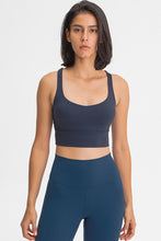 Load image into Gallery viewer, Double-Strap Cross-Back Sports Bra
