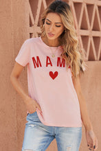 Load image into Gallery viewer, MAMA Heart Graphic Tee
