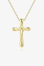 Load image into Gallery viewer, Cross Pendant 925 Sterling Silver Necklace
