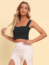 Load image into Gallery viewer, Square Neck Sleeveless Knit Top
