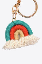 Load image into Gallery viewer, Rainbow Fringe Keychain Assorted 4-Pack
