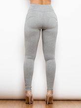 Load image into Gallery viewer, Full Size Zip Detail High Waist Leggings
